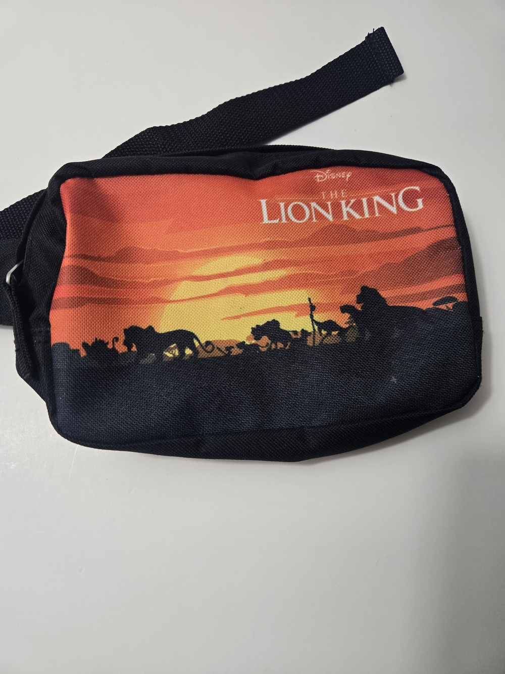 Disney The Lion King Black and Orange Waist Bag